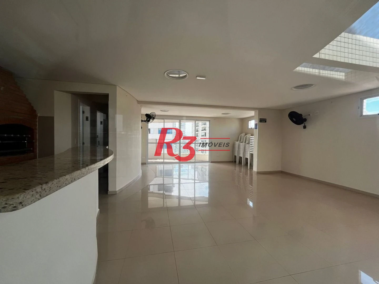 Apartamento Garden com 2 dormitórios para alugar, 90 m² por R$ 9.500,00/mês - Gonzaga - Santos/SP