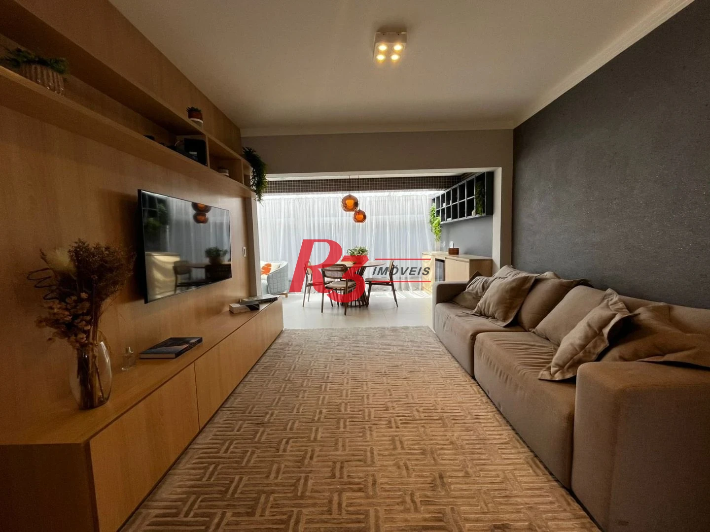 Apartamento Garden com 2 dormitórios para alugar, 90 m² por R$ 9.500,00/mês - Gonzaga - Santos/SP