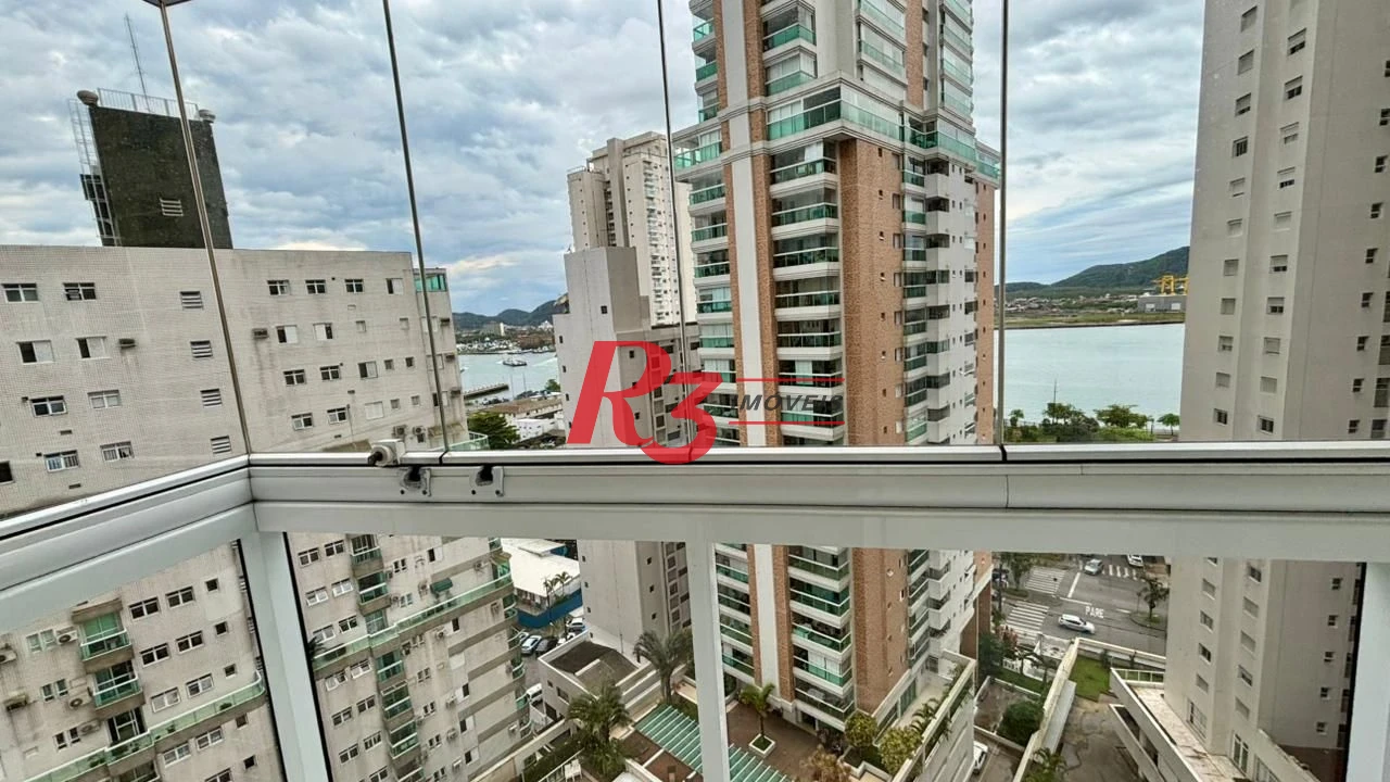 Apartamento com 3 dormitórios à venda, 132 m² por R$ 1.940.000,00 - Ponta da Praia - Santos/SP