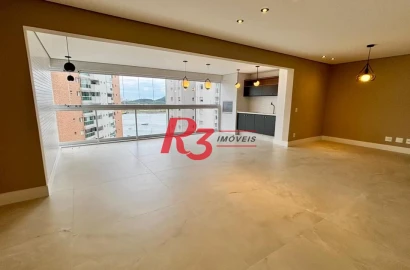 Apartamento com 3 dormitórios à venda, 132 m² por R$ 1.940.000,00 - Ponta da Praia - Santos/SP