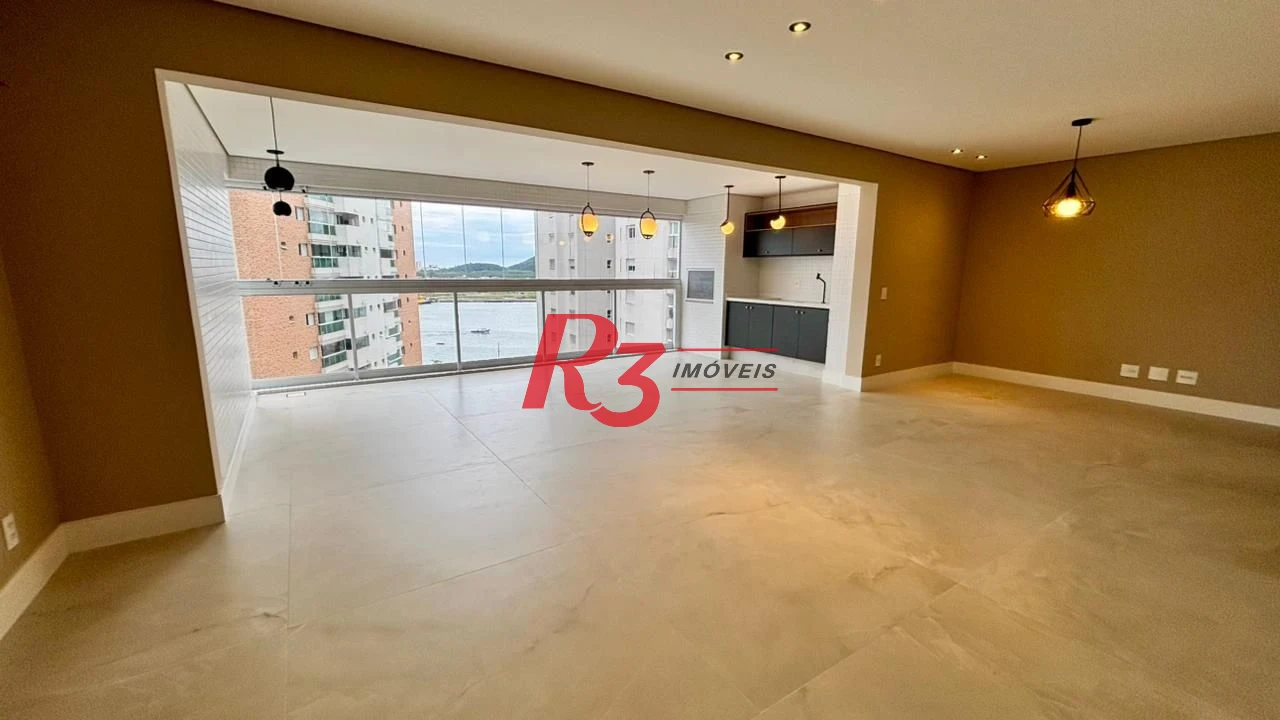 Apartamento com 3 dormitórios à venda, 132 m² por R$ 1.940.000,00 - Ponta da Praia - Santos/SP