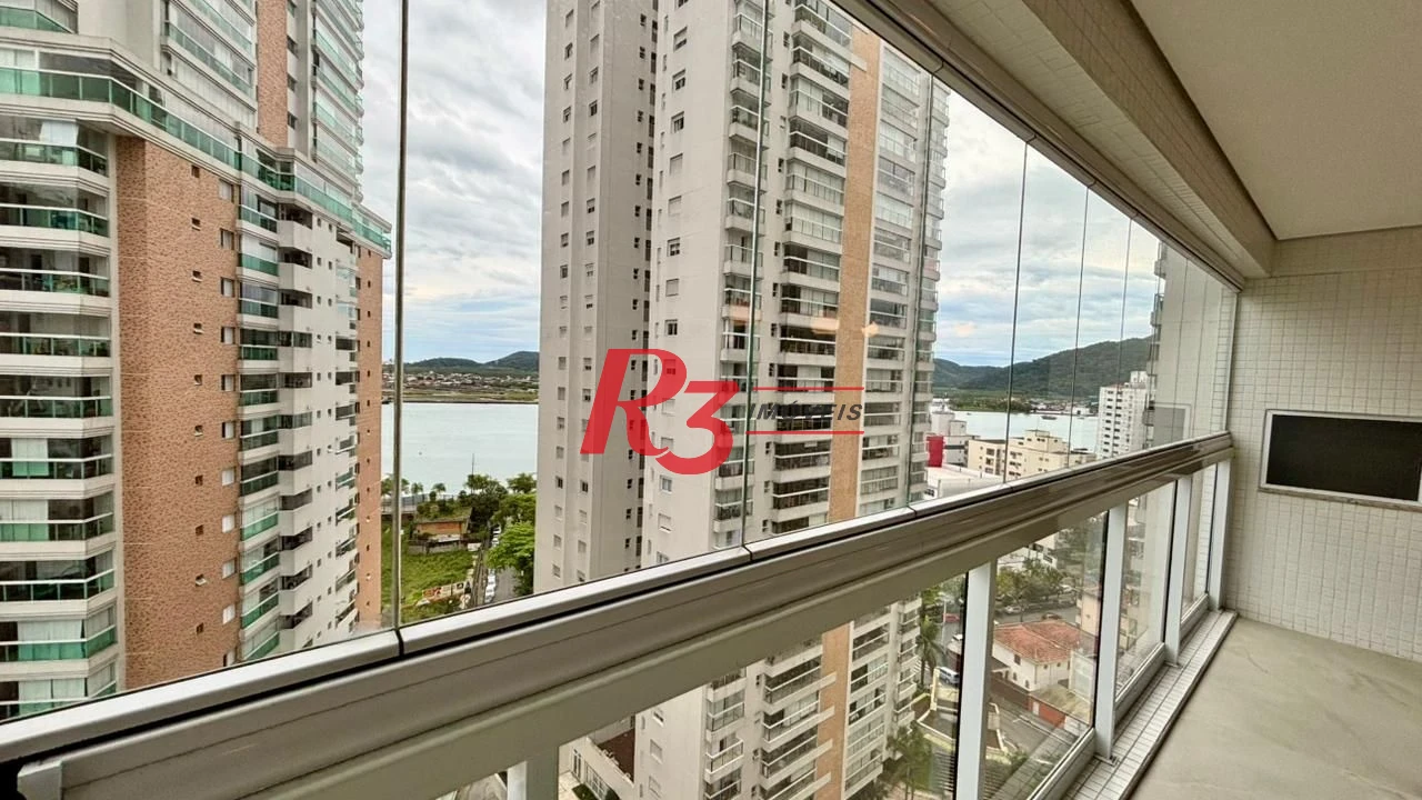 Apartamento com 3 dormitórios à venda, 132 m² por R$ 1.940.000,00 - Ponta da Praia - Santos/SP