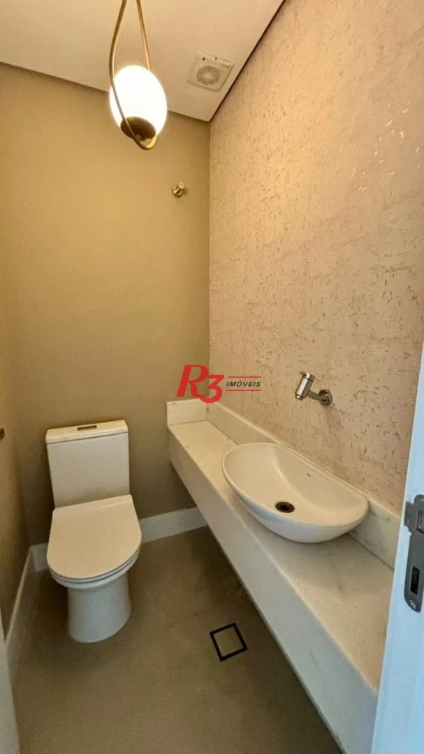 Apartamento com 3 dormitórios à venda, 132 m² por R$ 1.940.000,00 - Ponta da Praia - Santos/SP