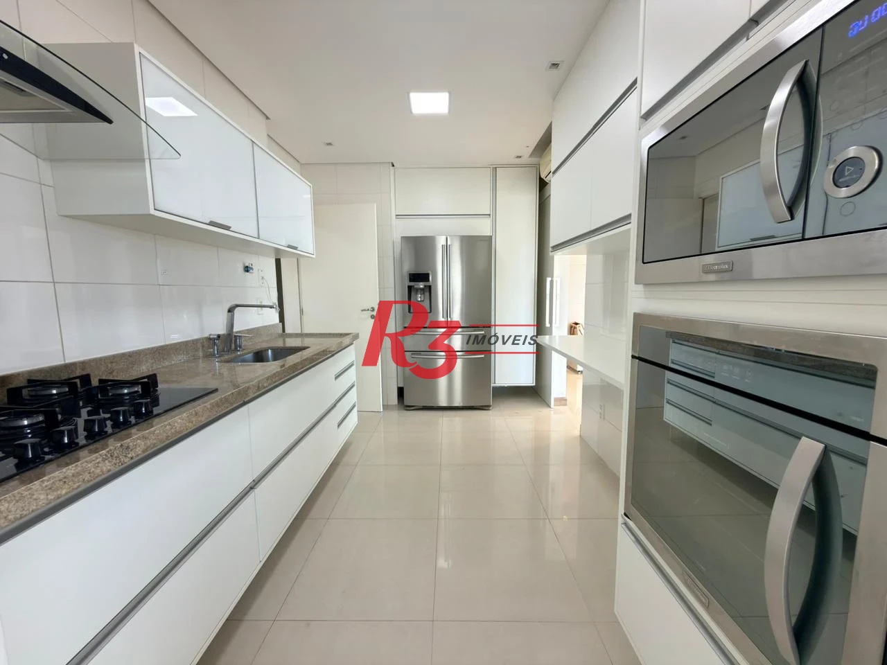 Apartamento com 3 dormitórios para alugar, 171 m² por R$ 16.850,00/mês - Embaré - Santos/SP