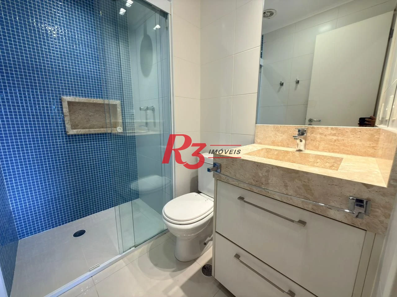 Apartamento com 3 dormitórios para alugar, 171 m² por R$ 16.850,00/mês - Embaré - Santos/SP