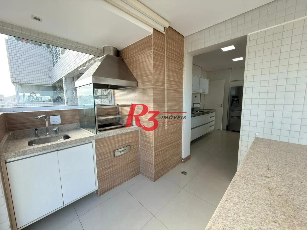 Apartamento com 3 dormitórios para alugar, 171 m² por R$ 16.850,00/mês - Embaré - Santos/SP