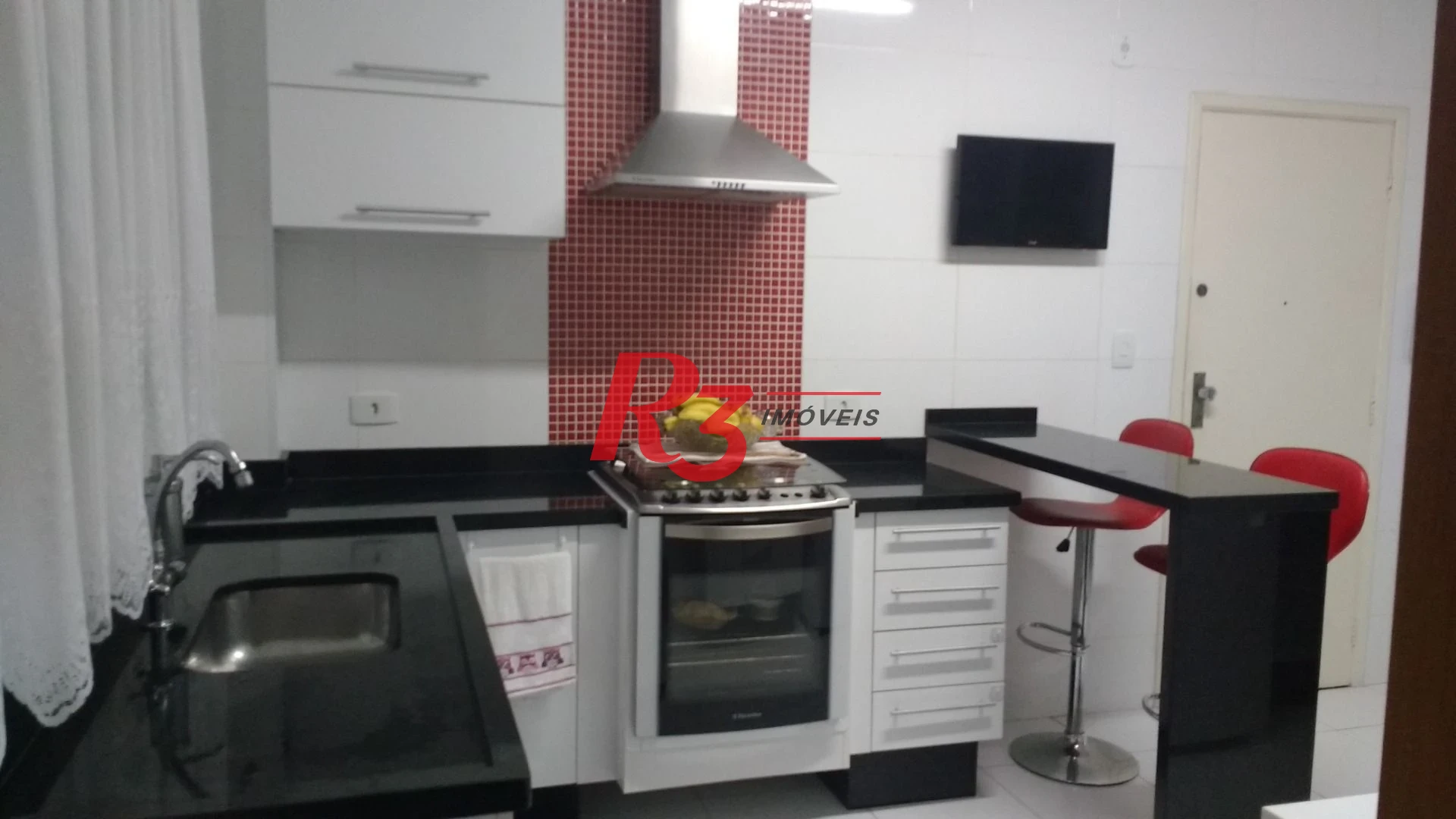 Apartamento com 3 dormitórios para alugar, 80 m² por R$ 3.500,00/mês - Ponta da Praia - Santos/SP