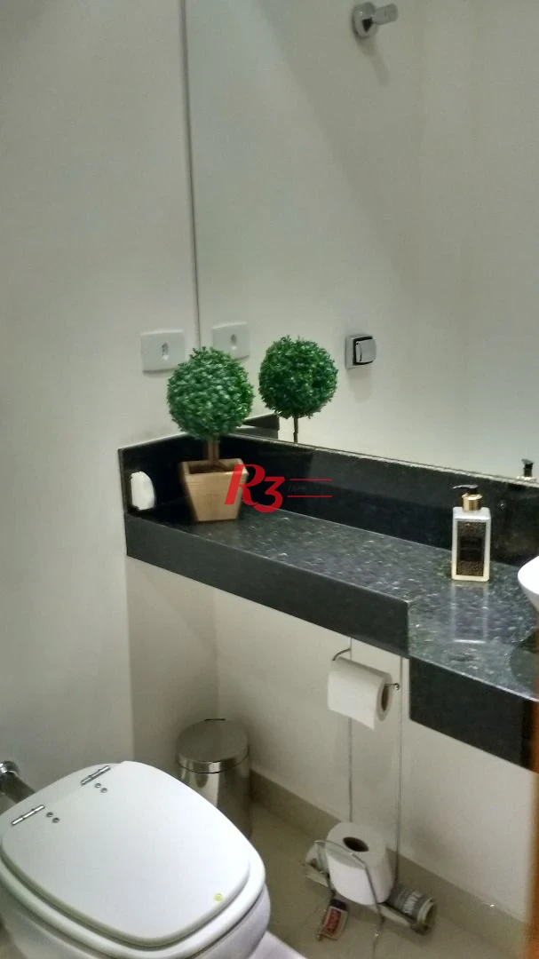 Apartamento com 3 dormitórios para alugar, 80 m² por R$ 3.500,00/mês - Ponta da Praia - Santos/SP