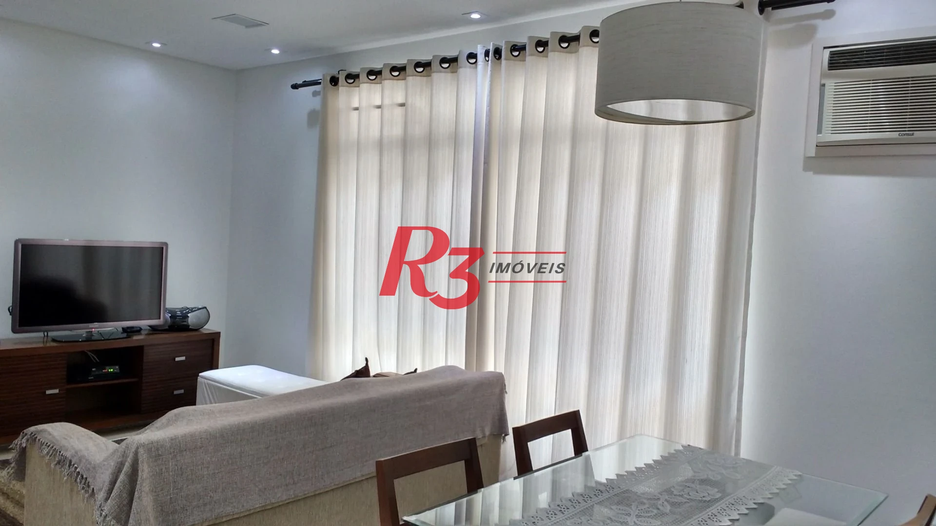 Apartamento com 3 dormitórios para alugar, 80 m² por R$ 3.500,00/mês - Ponta da Praia - Santos/SP
