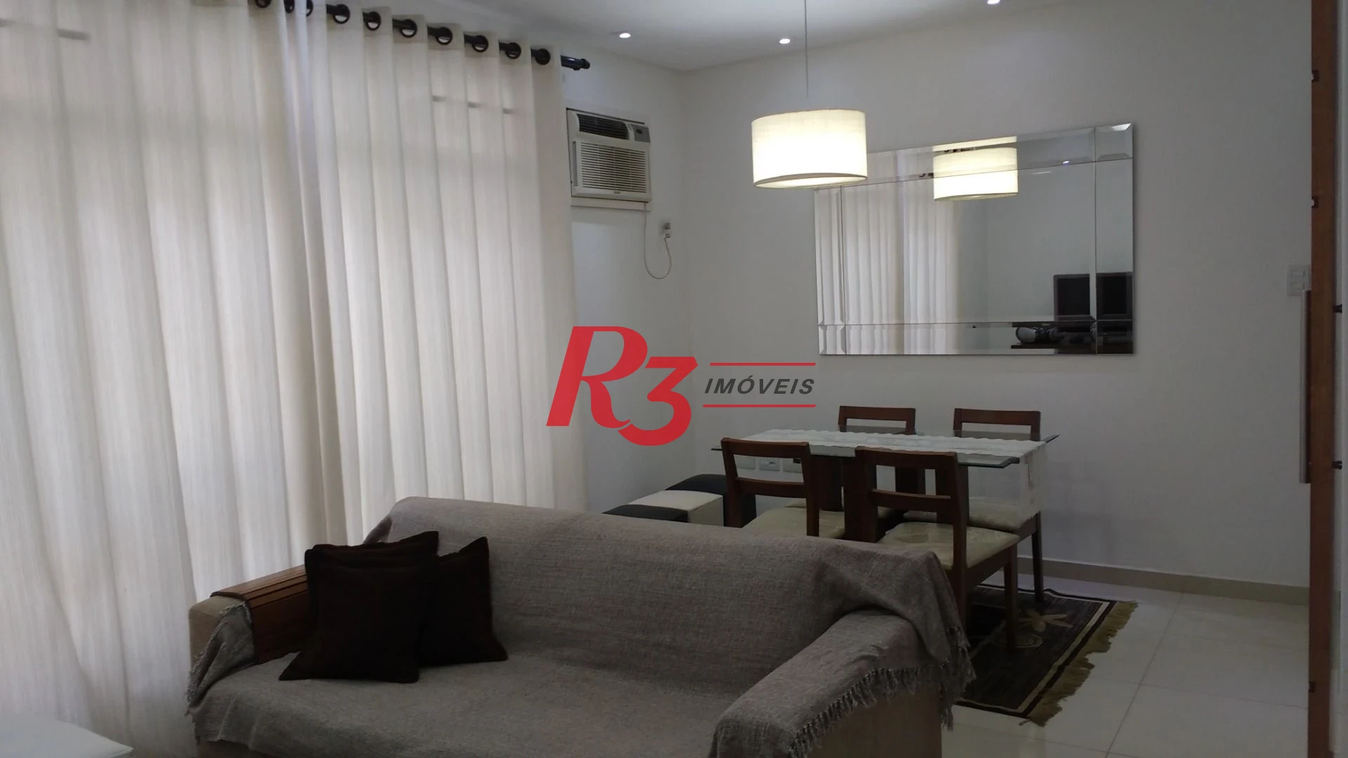 Apartamento com 3 dormitórios para alugar, 80 m² por R$ 3.500,00/mês - Ponta da Praia - Santos/SP