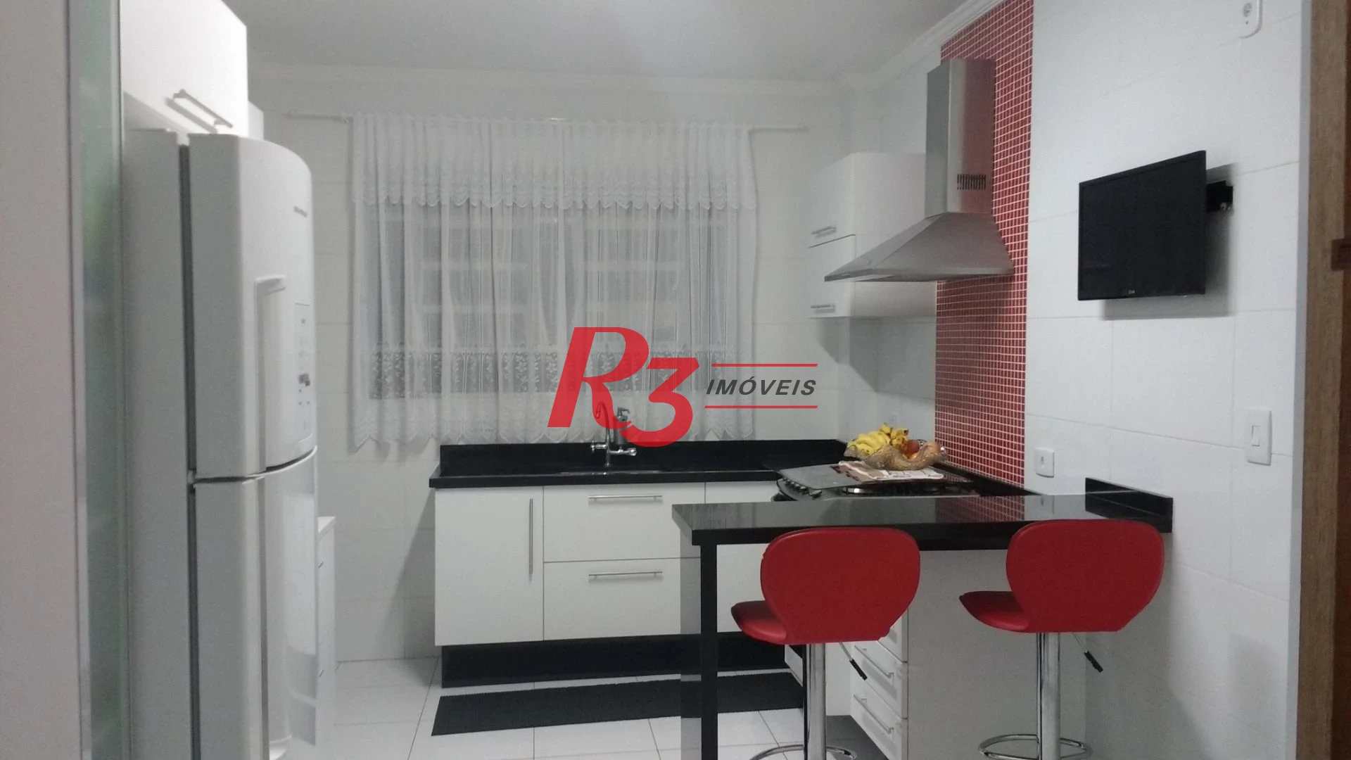 Apartamento com 3 dormitórios para alugar, 80 m² por R$ 3.500,00/mês - Ponta da Praia - Santos/SP