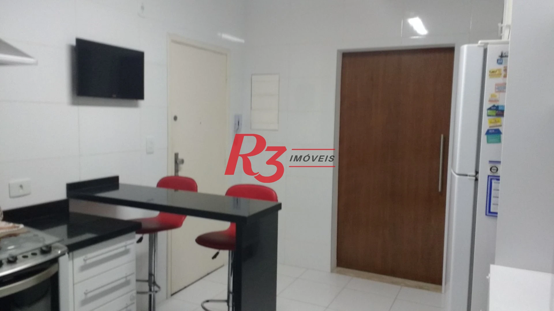 Apartamento com 3 dormitórios para alugar, 80 m² por R$ 3.500,00/mês - Ponta da Praia - Santos/SP