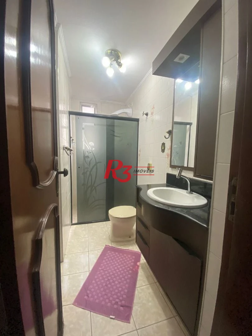 Apartamento com 3 dormitórios à venda, 146 m² por R$ 1.100.000,00 - José Menino - Santos/SP