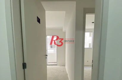 Apartamento com 1 dormitório à venda, 42 m² por R$ 420.000,00 - Jabaquara - Santos/SP