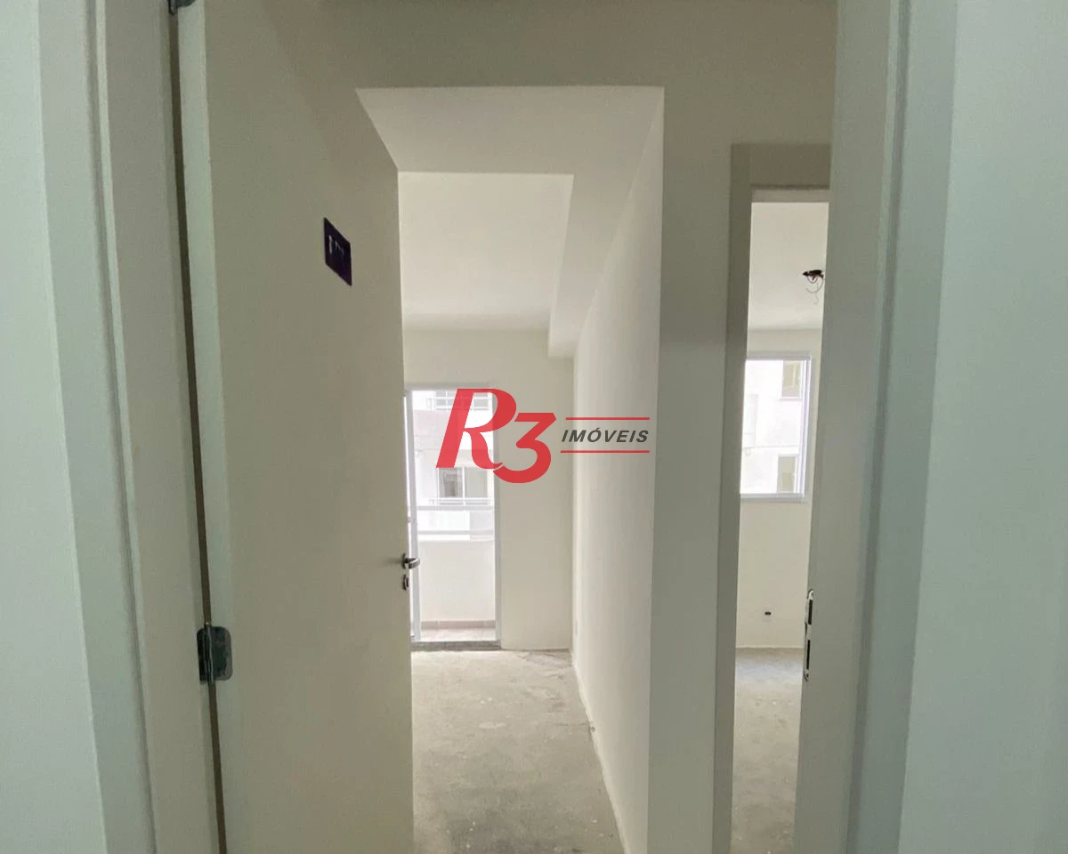 Apartamento com 1 dormitório à venda, 42 m² por R$ 420.000,00 - Jabaquara - Santos/SP