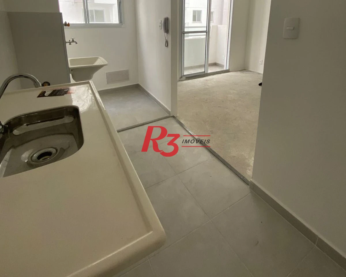Apartamento com 1 dormitório à venda, 42 m² por R$ 420.000,00 - Jabaquara - Santos/SP