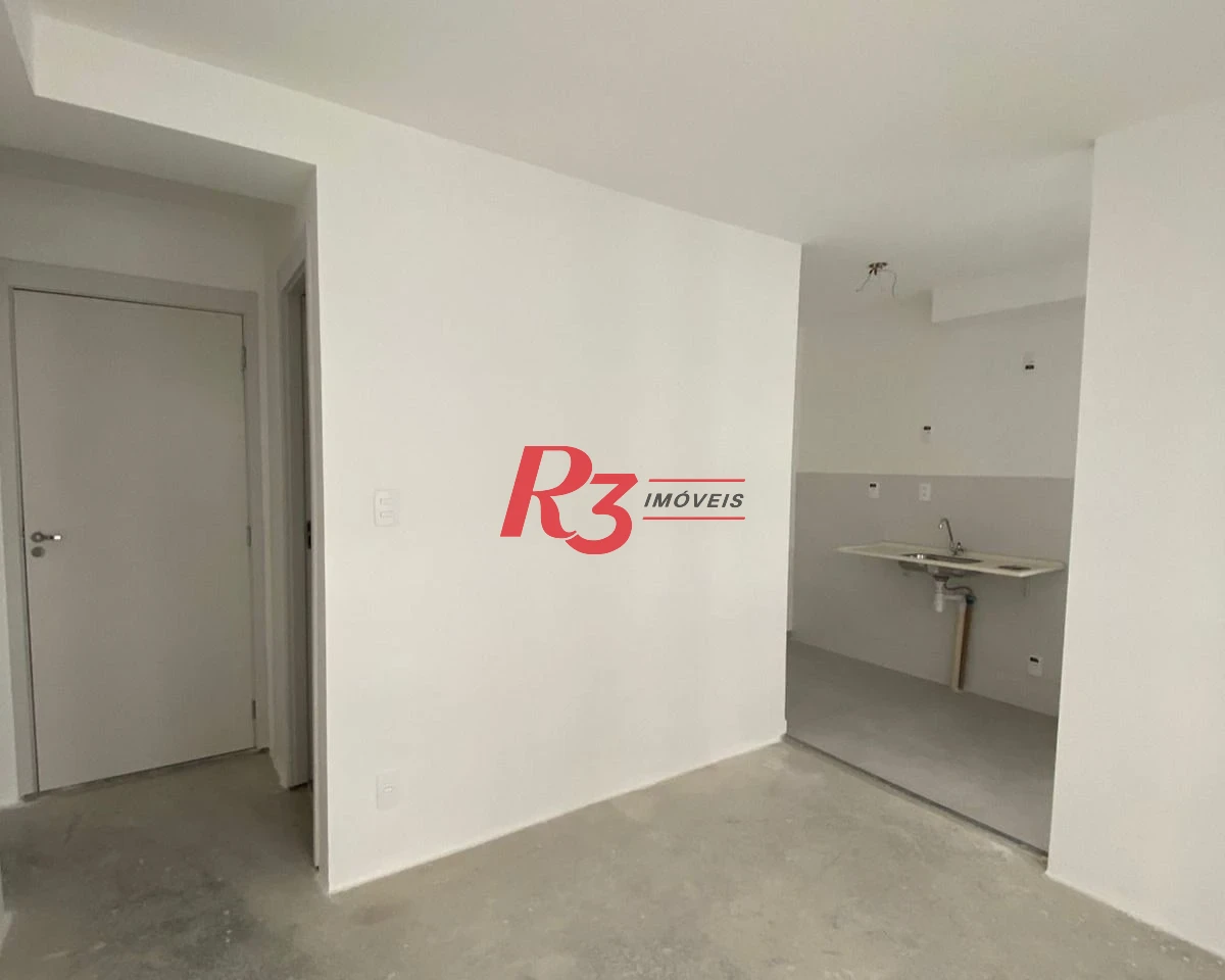 Apartamento com 1 dormitório à venda, 42 m² por R$ 420.000,00 - Jabaquara - Santos/SP
