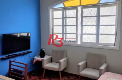 Apartamento com 2 dormitórios à venda, 77 m² por R$ 350.000,00 - Aparecida - Santos/SP