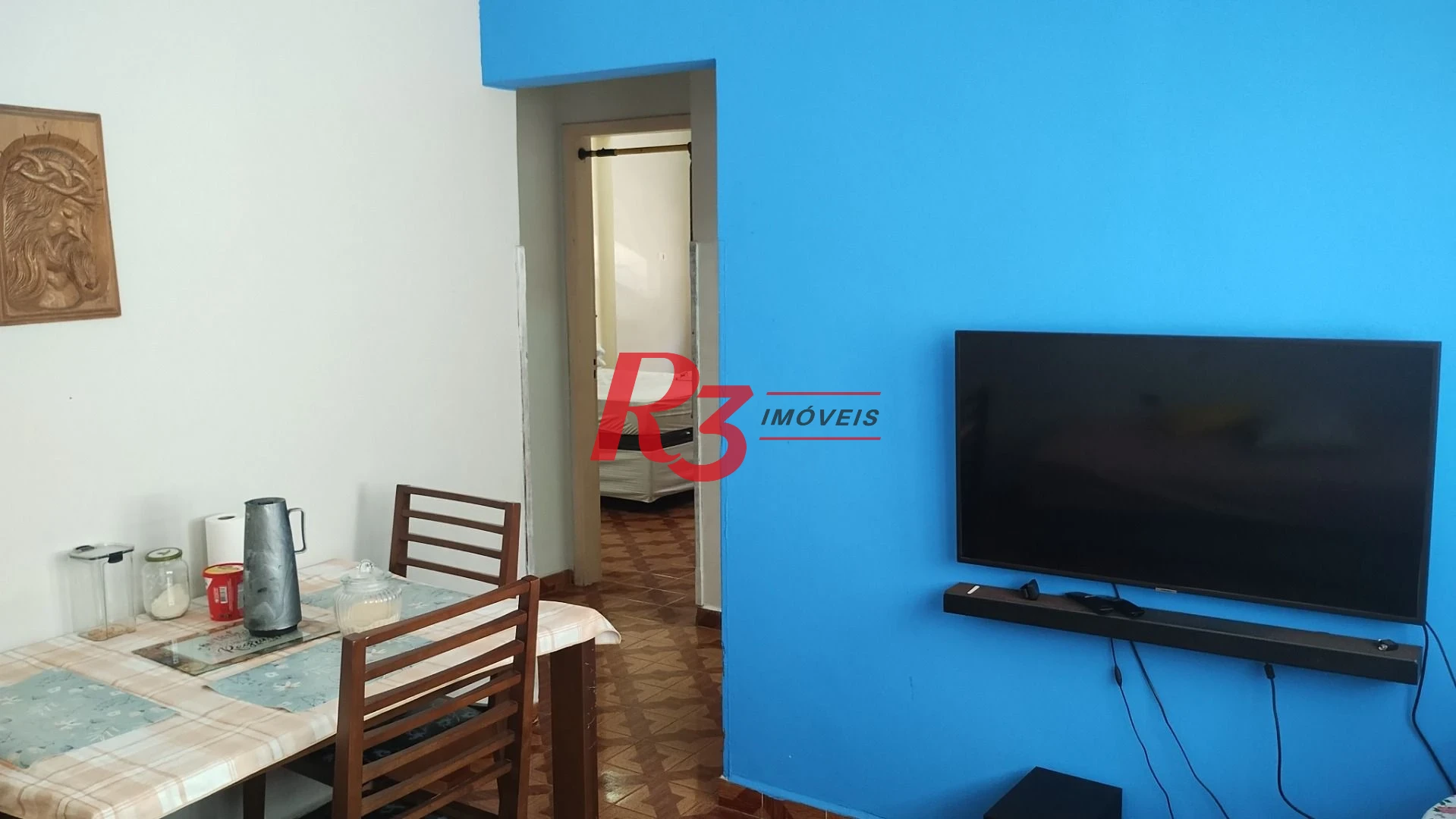 Apartamento com 2 dormitórios à venda, 77 m² por R$ 350.000,00 - Aparecida - Santos/SP