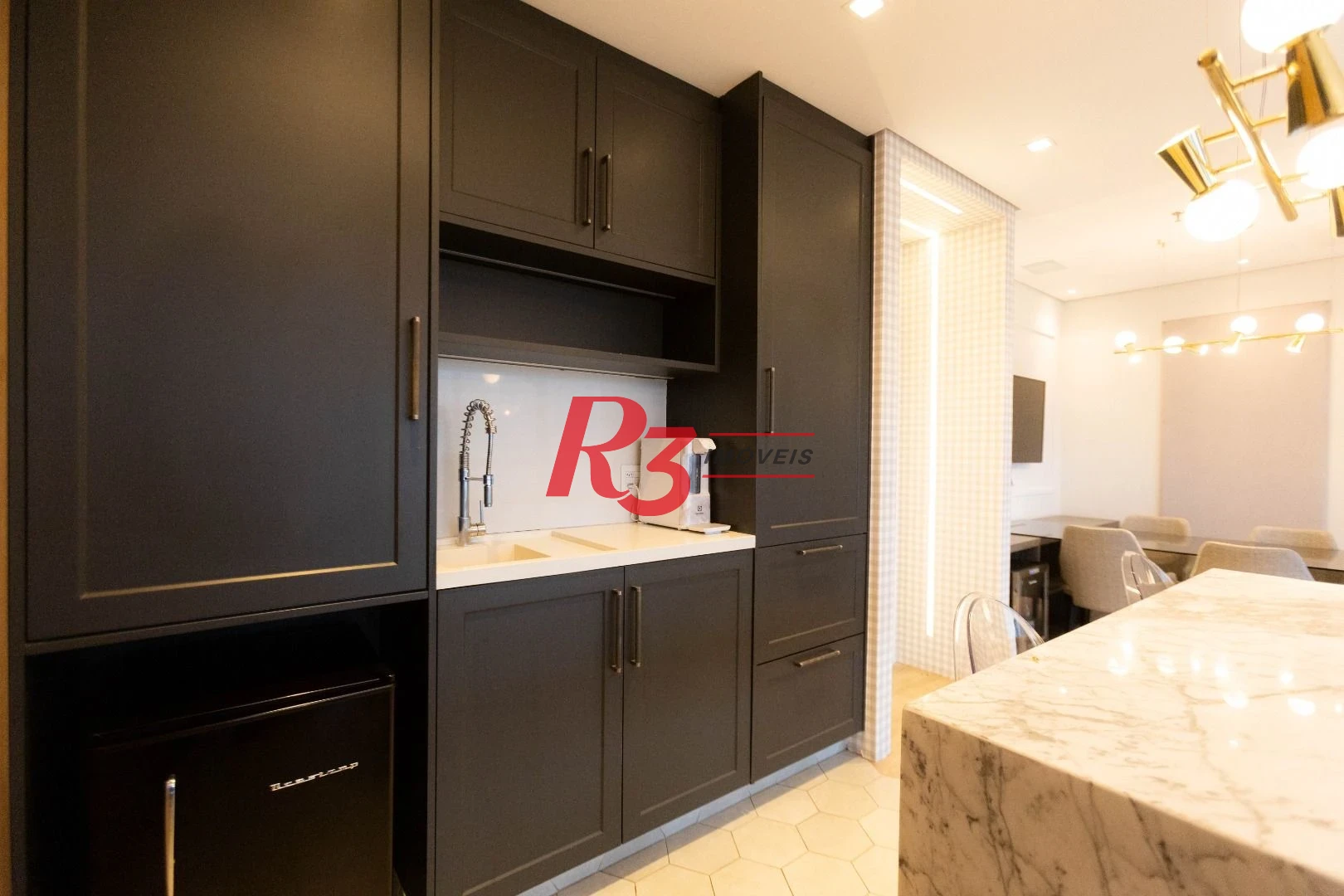 Sala para alugar, 52 m² por R$ 7.000,00/mês - Gonzaga - Santos/SP