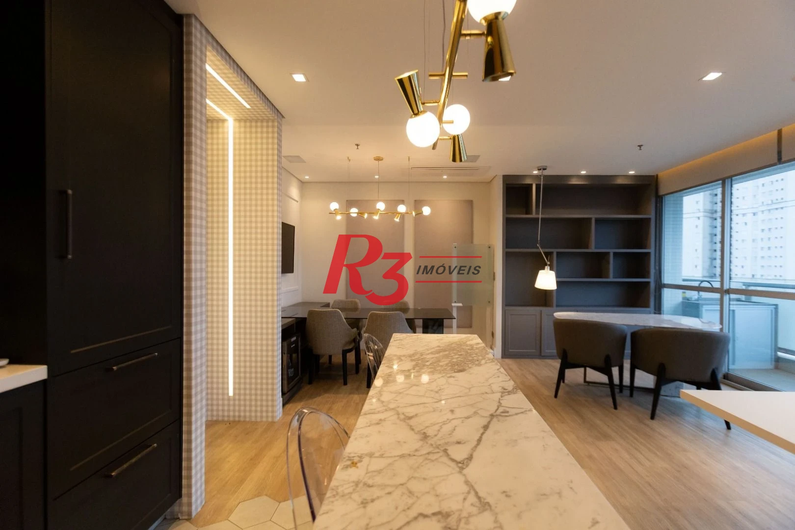 Sala para alugar, 52 m² por R$ 7.000,00/mês - Gonzaga - Santos/SP