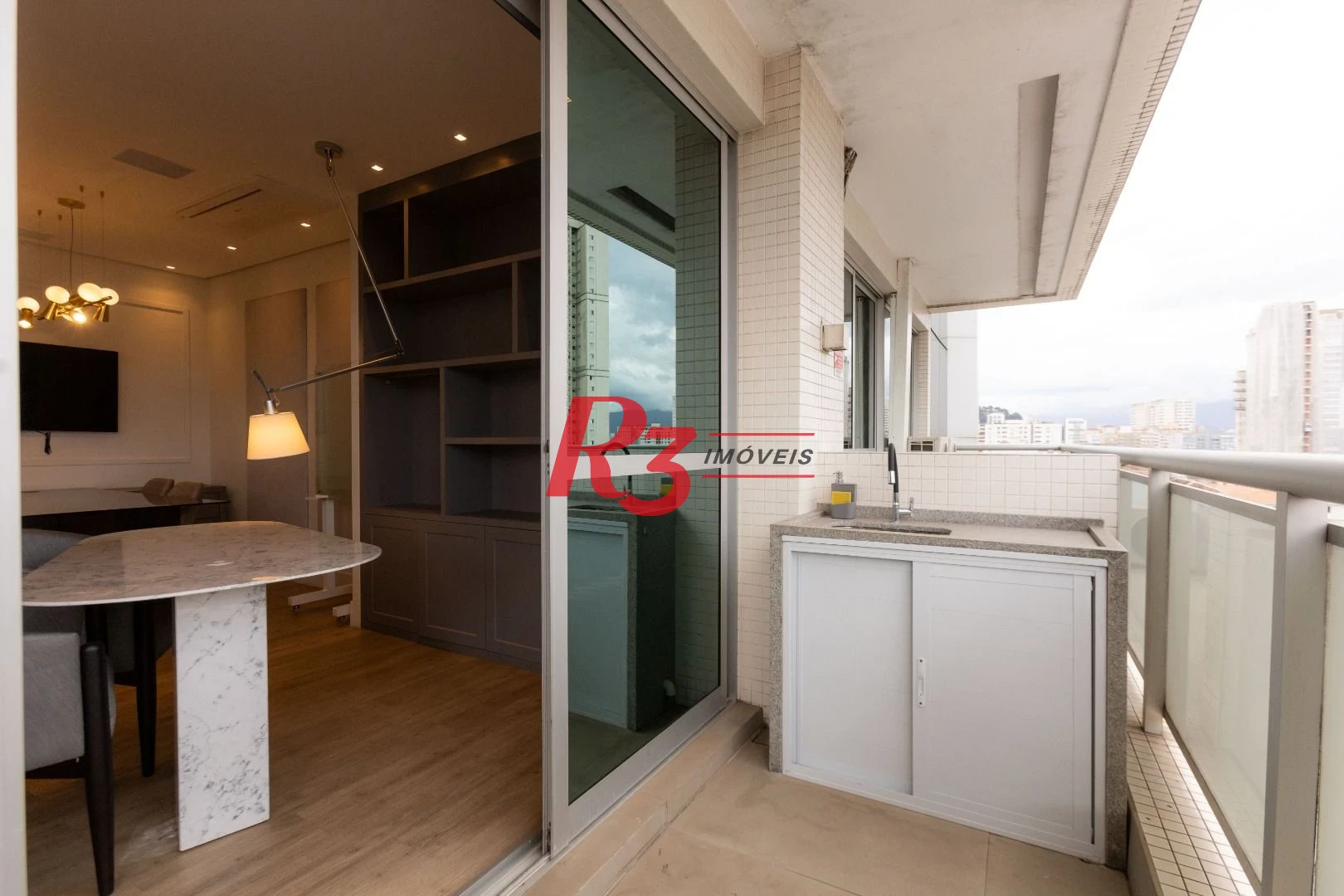 Sala para alugar, 52 m² por R$ 7.000,00/mês - Gonzaga - Santos/SP