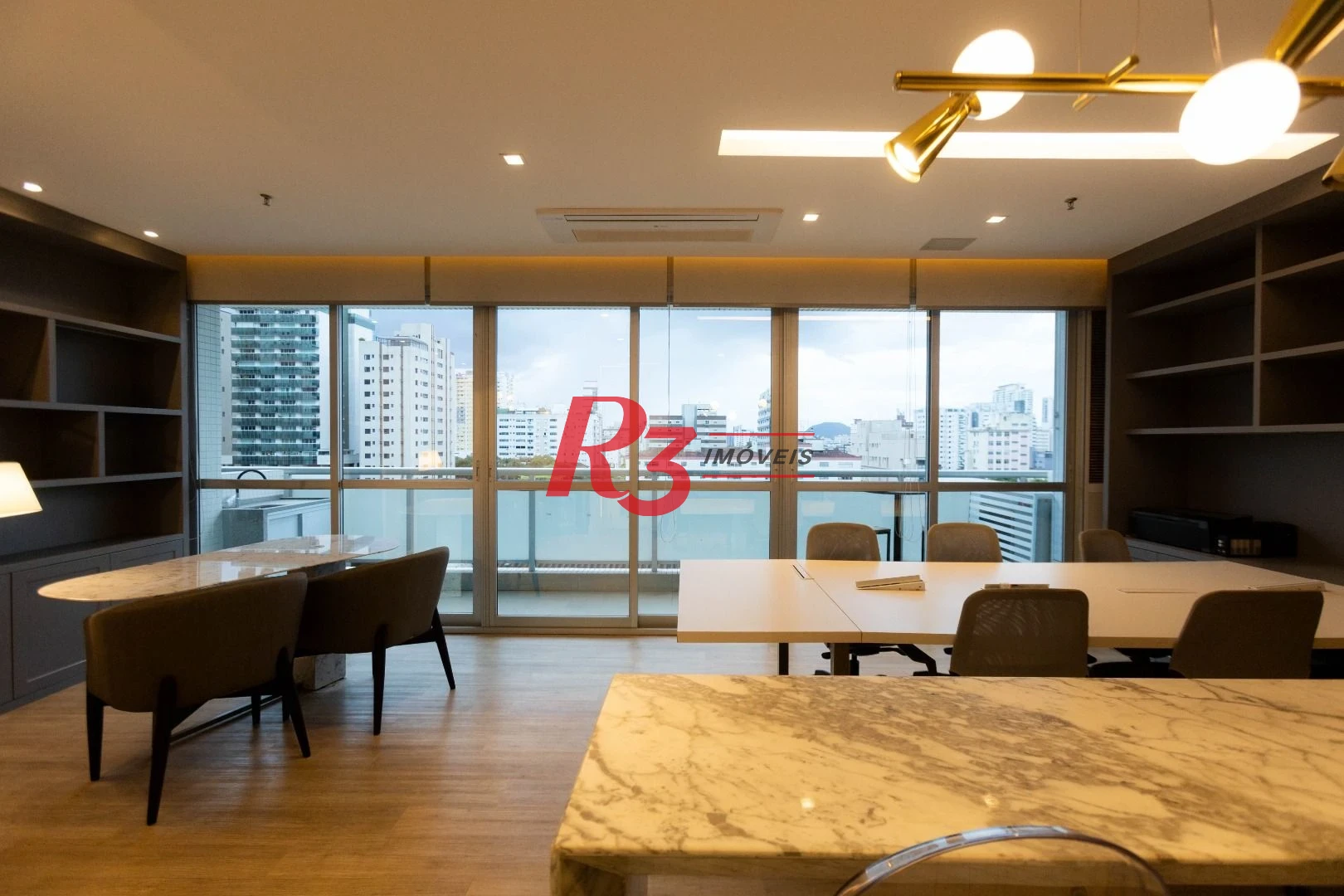 Sala para alugar, 52 m² por R$ 7.000,00/mês - Gonzaga - Santos/SP