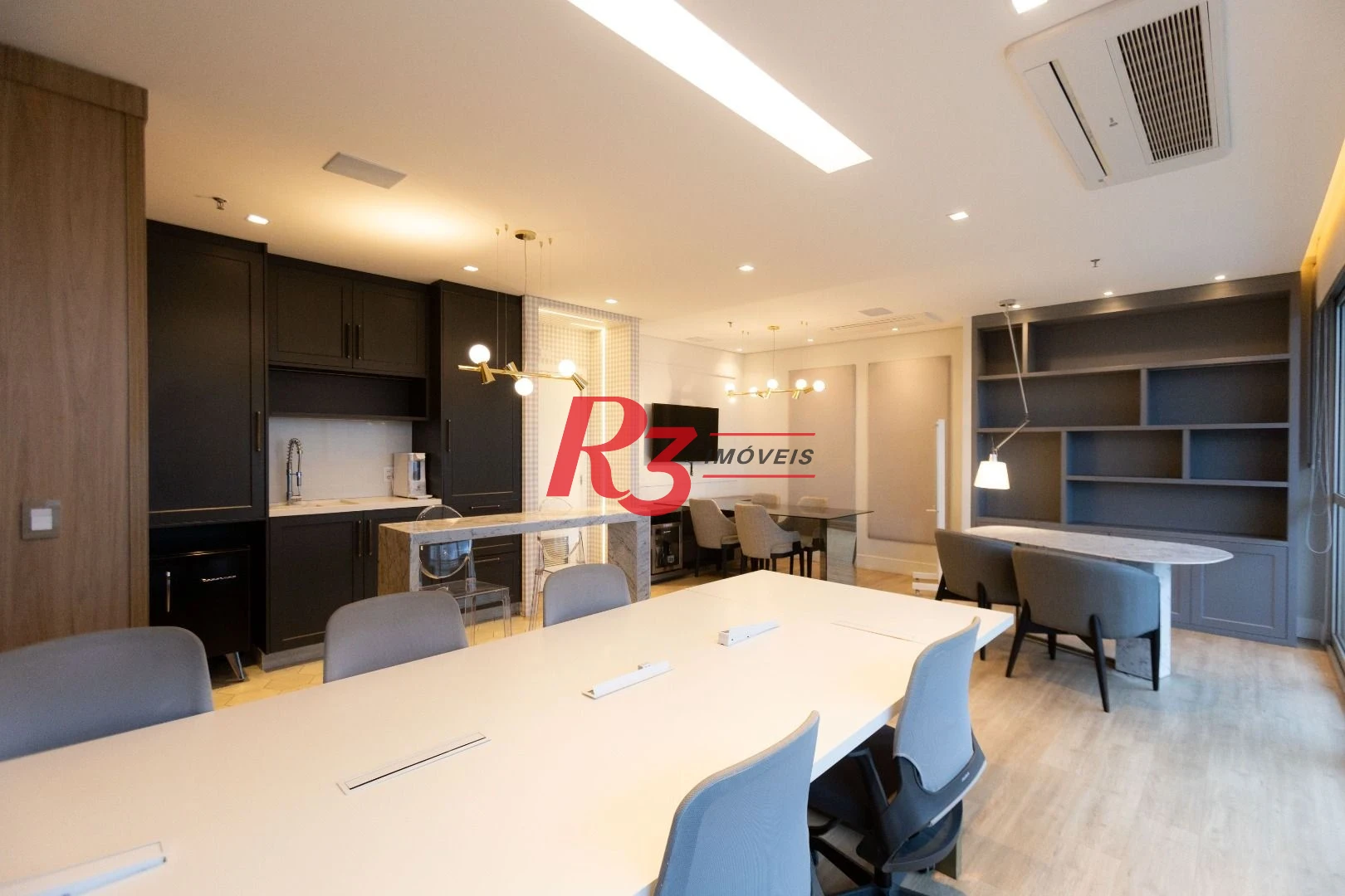 Sala para alugar, 52 m² por R$ 7.000,00/mês - Gonzaga - Santos/SP