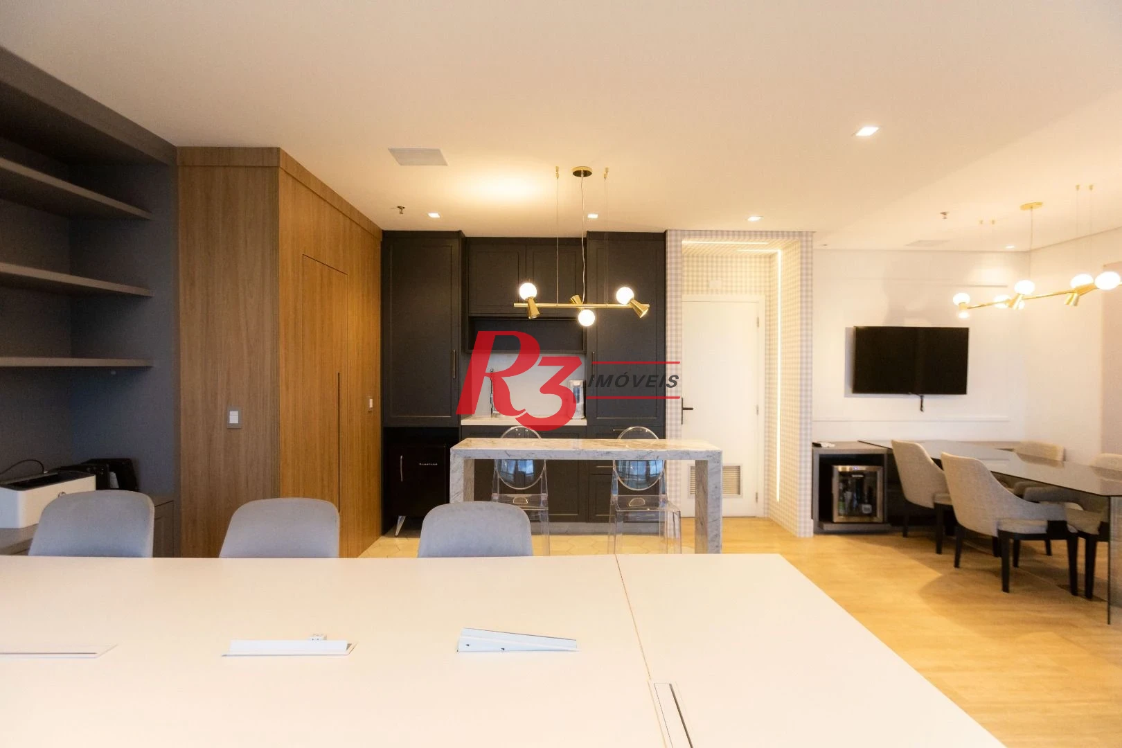 Sala para alugar, 52 m² por R$ 7.000,00/mês - Gonzaga - Santos/SP