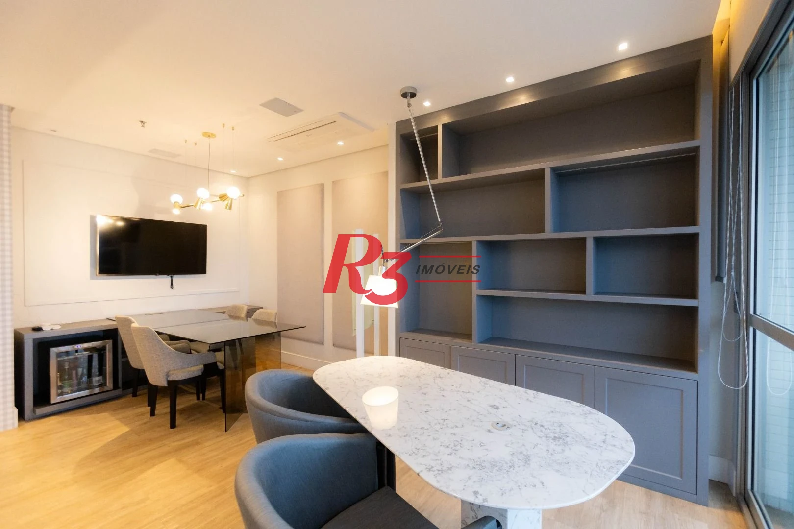 Sala para alugar, 52 m² por R$ 7.000,00/mês - Gonzaga - Santos/SP