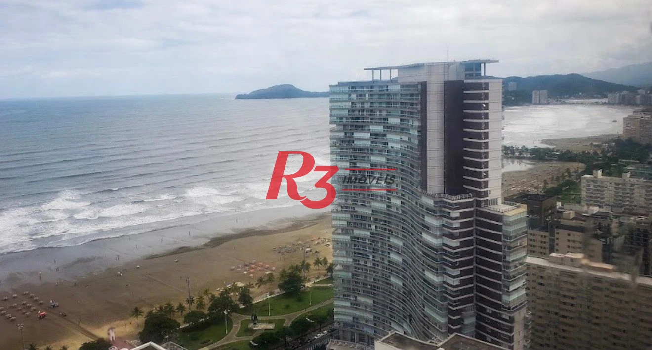 Apartamento com 3 dormitórios para alugar, 100 m² por R$ 7.500,00/mês - Pompéia - Santos/SP