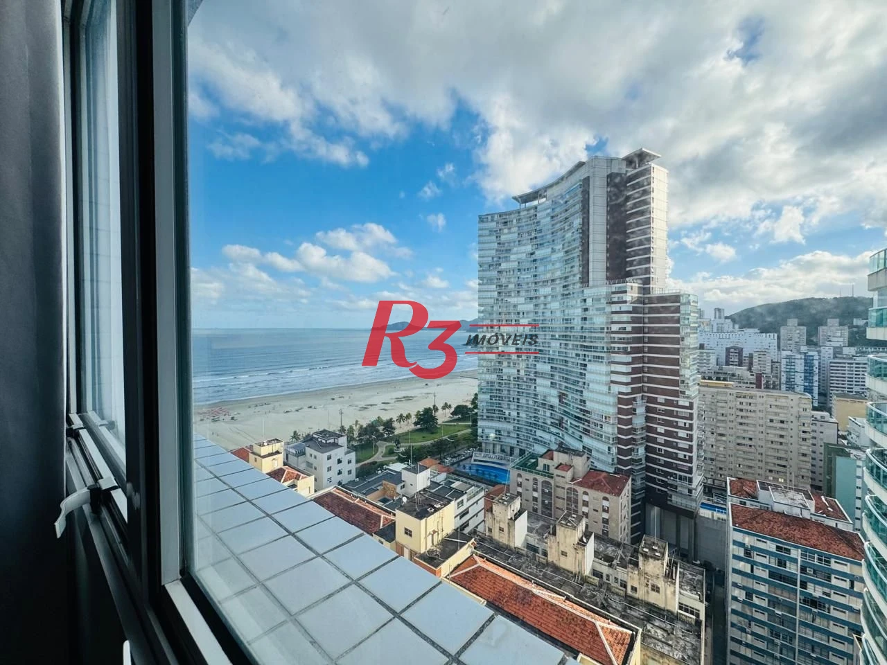 Studio com 1 dormitório para alugar, 36 m² por R$ 4.000,00/mês - Gonzaga - Santos/SP