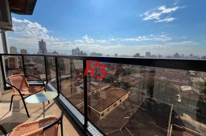 Apartamento com 3 dormitórios, 99 m² - venda por R$ 765.000,00 ou aluguel por R$ 6.060,00/mês - Boqueirão - Santos/SP
