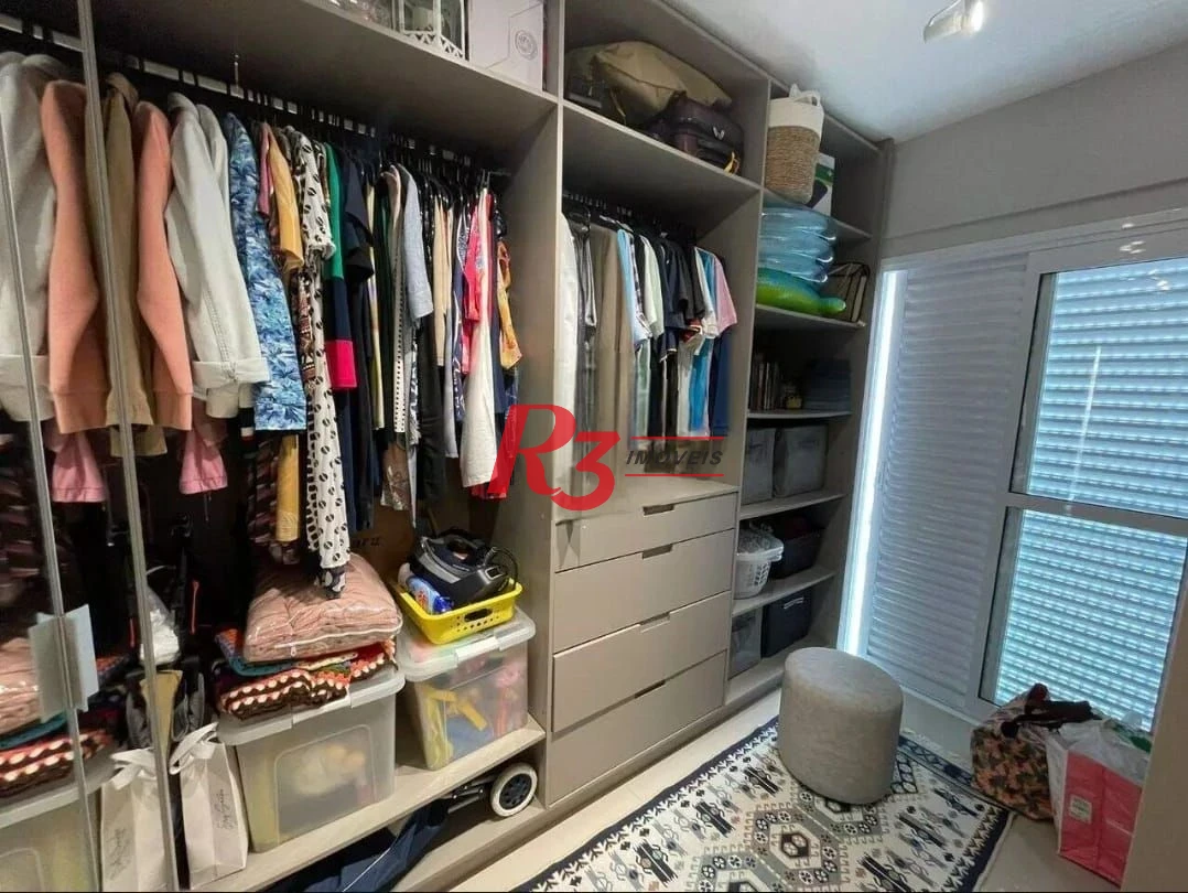 Apartamento com 2 dormitórios à venda, 68 m² por R$ 850.000,00 - Embaré - Santos/SP