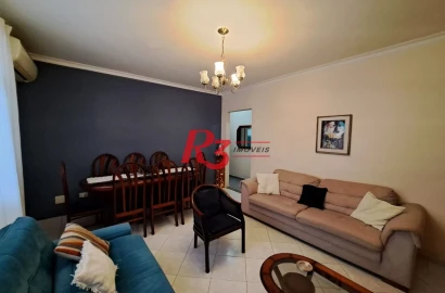 Apartamento com 3 dormitórios à venda, 103 m² por R$ 620.000,00 - Ponta da Praia - Santos/SP