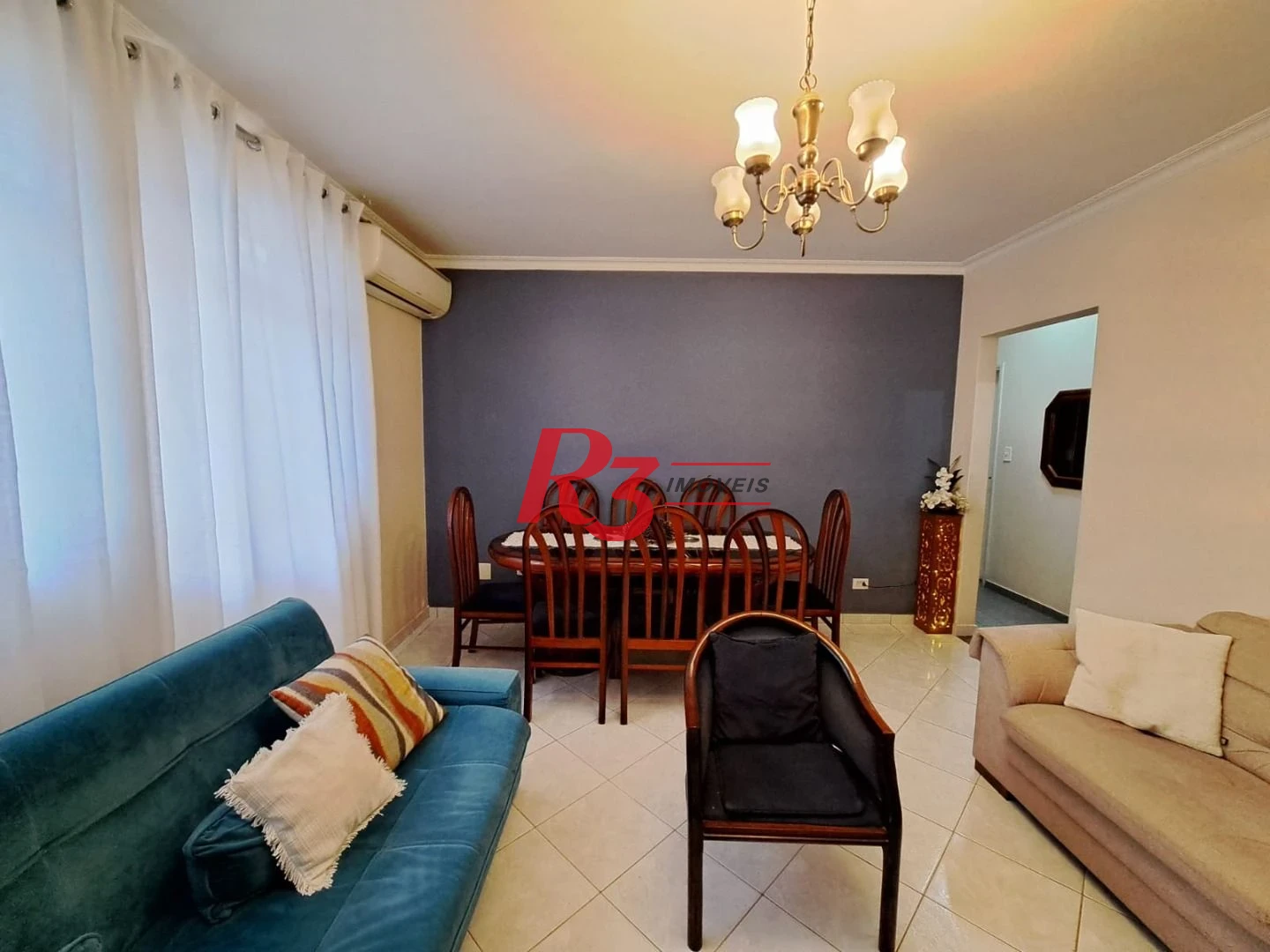 Apartamento com 3 dormitórios à venda, 103 m² por R$ 620.000,00 - Ponta da Praia - Santos/SP