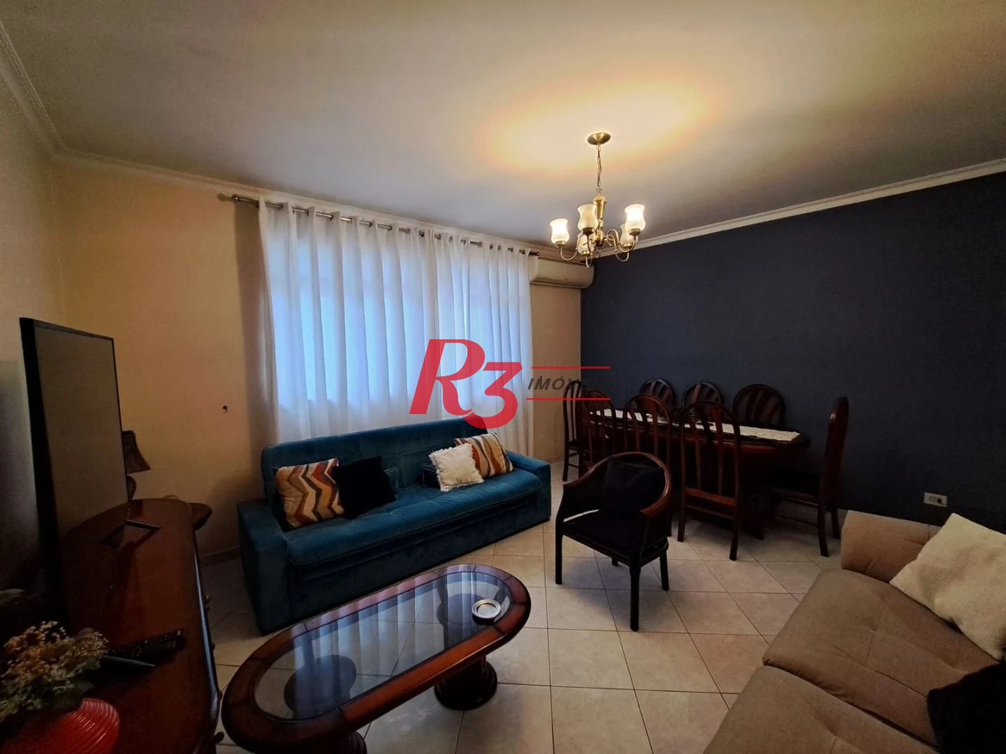 Apartamento com 3 dormitórios à venda, 103 m² por R$ 620.000,00 - Ponta da Praia - Santos/SP