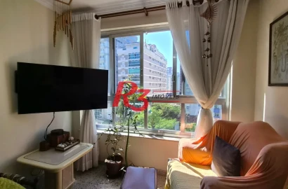 Apartamento com 3 dormitórios à venda, 120 m² por R$ 800.000,00 - José Menino - Santos/SP