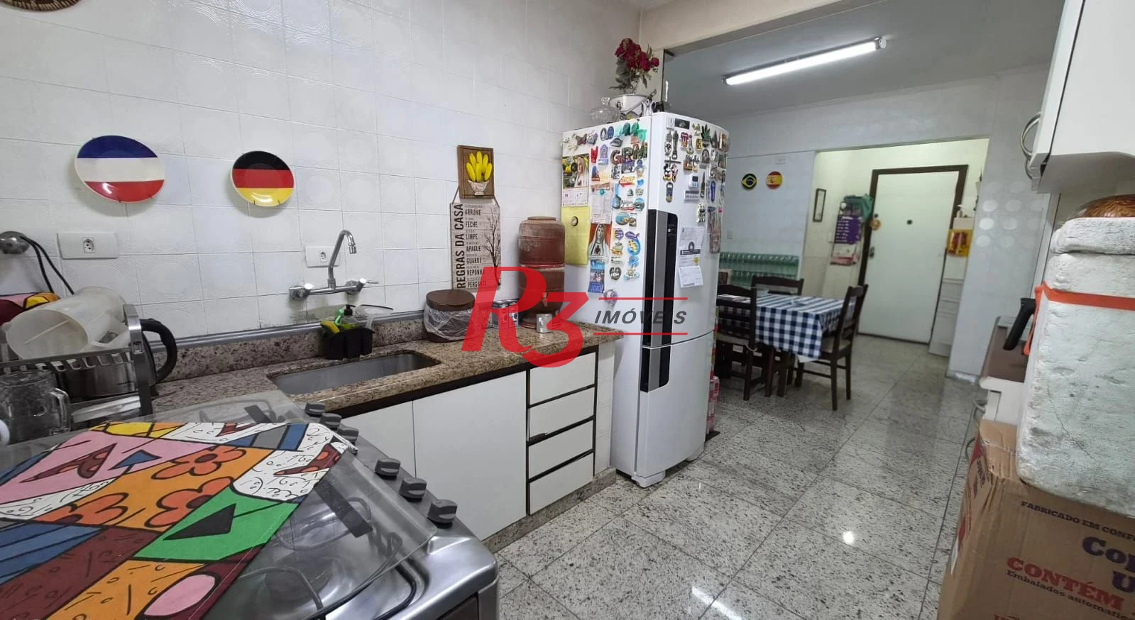 Apartamento com 3 dormitórios à venda, 120 m² por R$ 800.000,00 - José Menino - Santos/SP