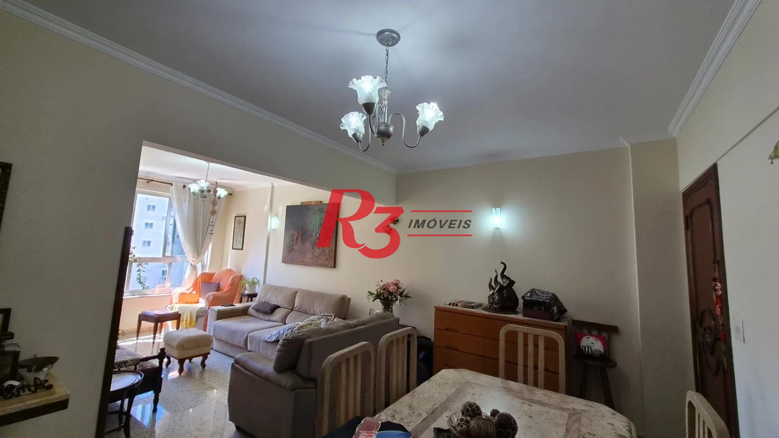 Apartamento com 3 dormitórios à venda, 120 m² por R$ 800.000,00 - José Menino - Santos/SP
