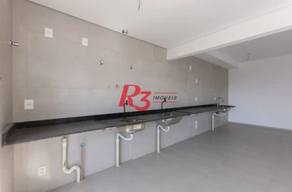 Apartamento com 2 dormitórios à venda, 70 m² por R$ 1.030.000,00 - José Menino - Santos/SP