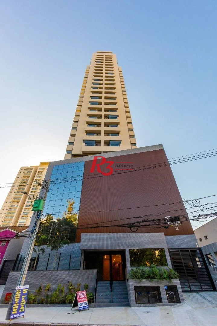 Apartamento com 2 dormitórios à venda, 70 m² por R$ 1.030.000,00 - José Menino - Santos/SP