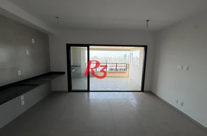 Apartamento com 2 dormitórios à venda, 70 m² por R$ 1.030.000,00 - José Menino - Santos/SP