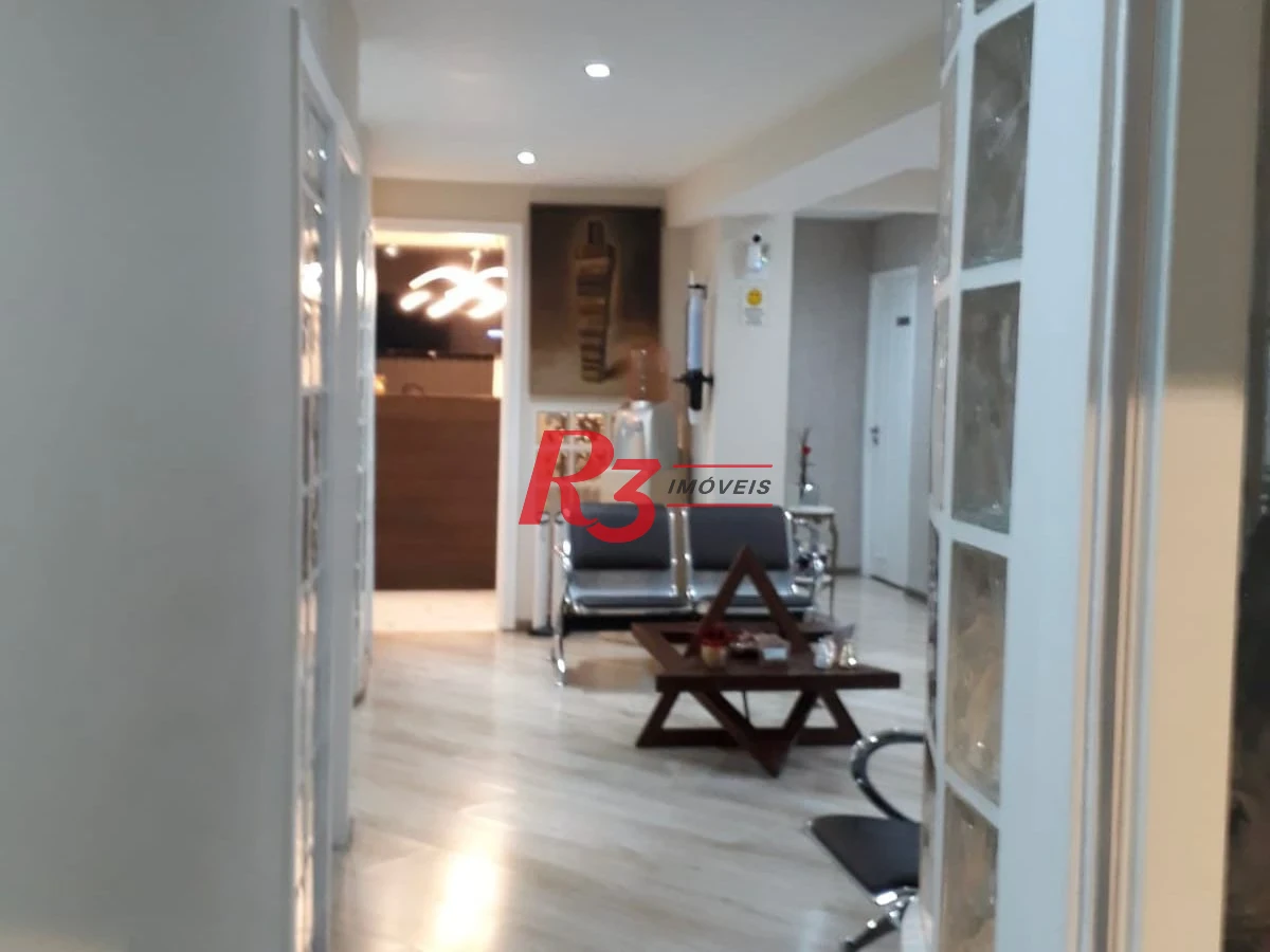 Sala para alugar, 99 m² por R$ 3.000,00/mês - Gonzaga - Santos/SP