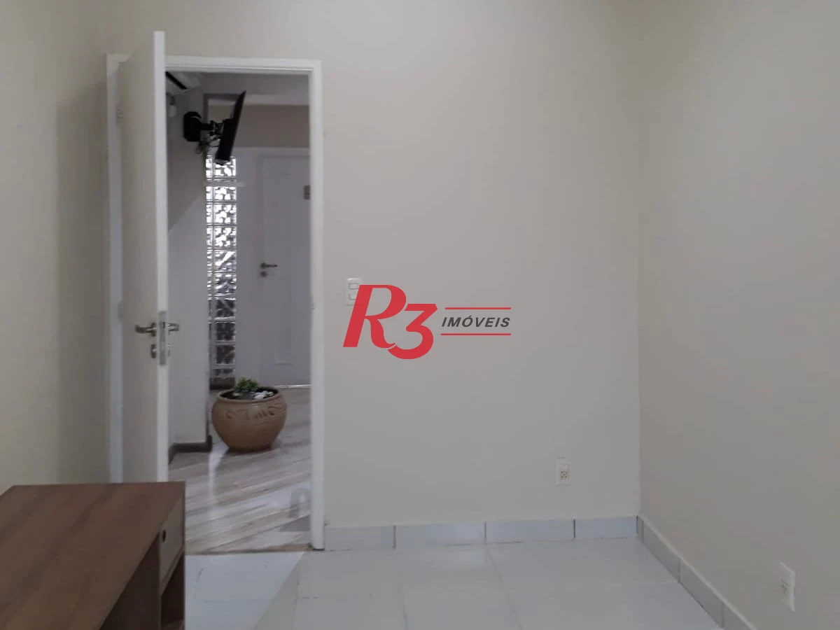 Sala para alugar, 99 m² por R$ 3.000,00/mês - Gonzaga - Santos/SP