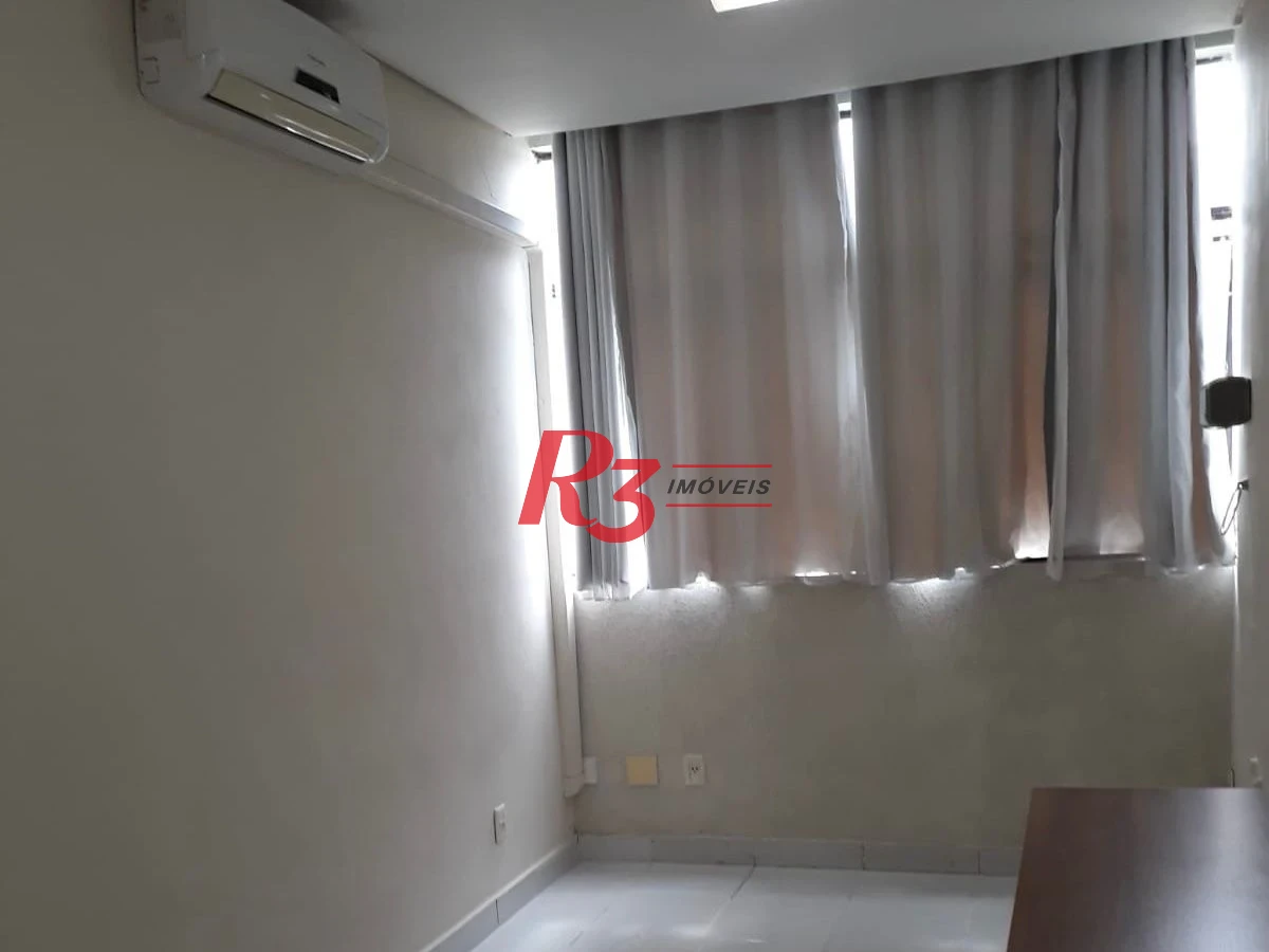 Sala para alugar, 99 m² por R$ 3.000,00/mês - Gonzaga - Santos/SP