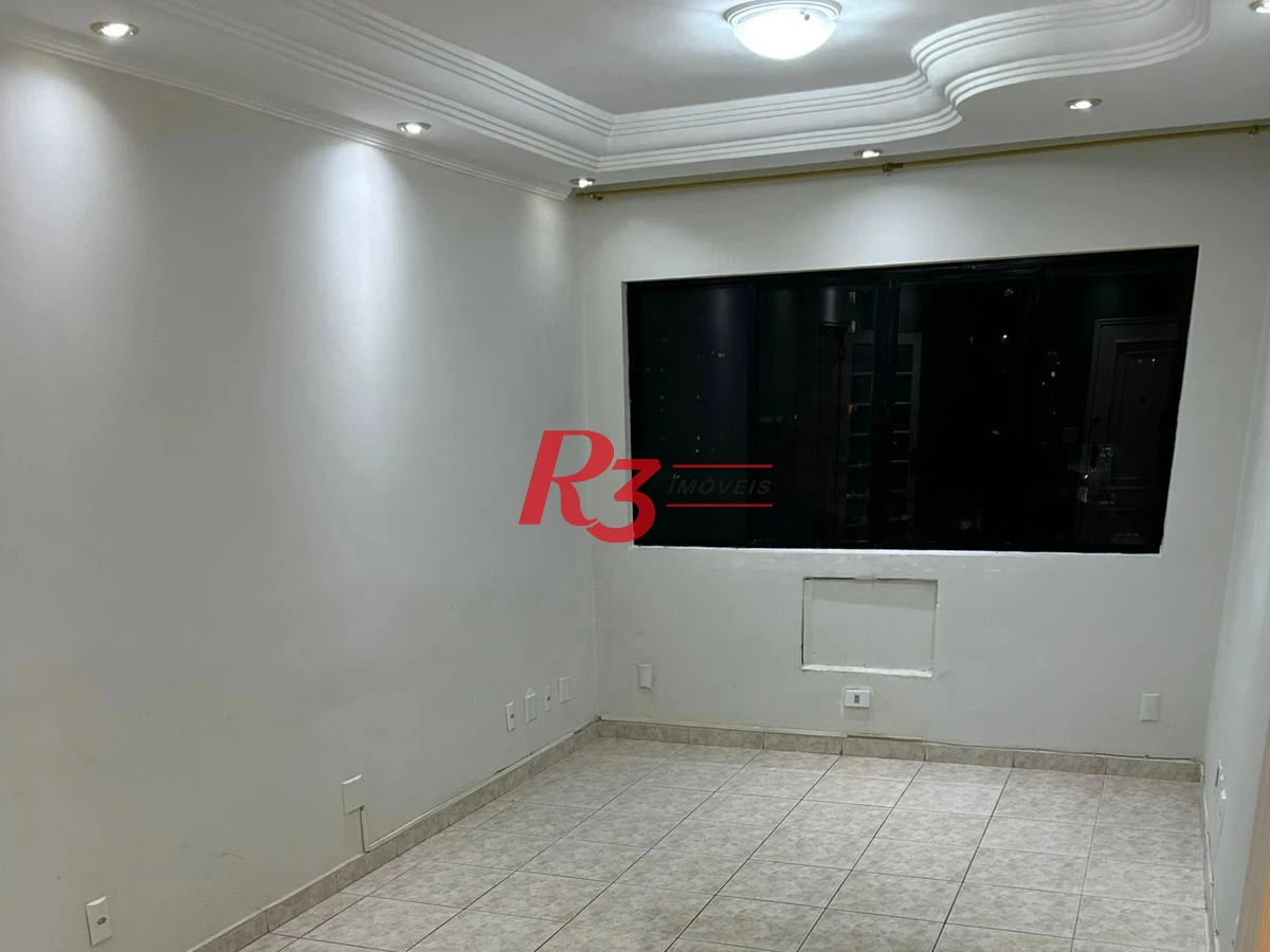 Apartamento com 2 dormitórios para alugar, 90 m² por R$ 4.700,00/mês - Campo Grande - Santos/SP