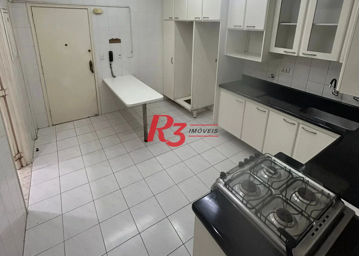 Apartamento com 2 dormitórios para alugar, 90 m² por R$ 4.700,00/mês - Campo Grande - Santos/SP