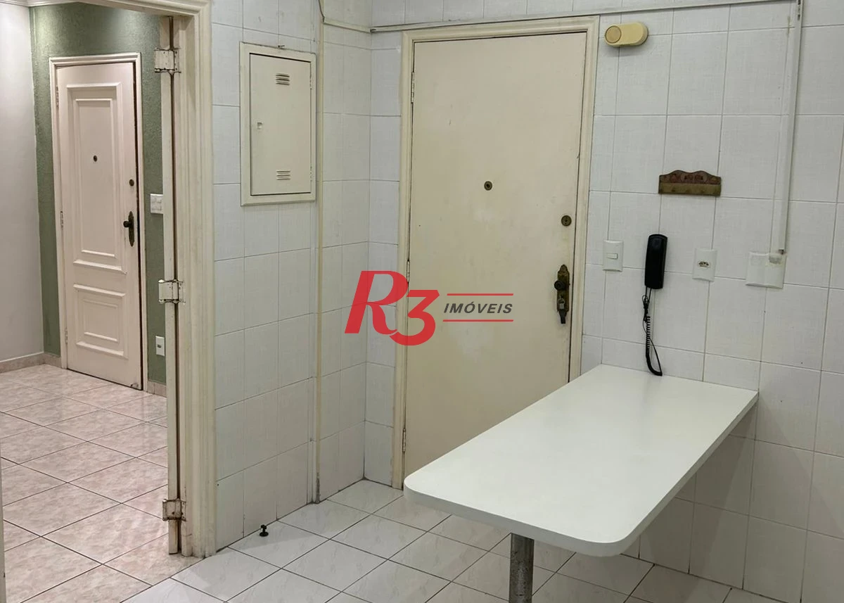 Apartamento com 2 dormitórios para alugar, 90 m² por R$ 4.700,00/mês - Campo Grande - Santos/SP