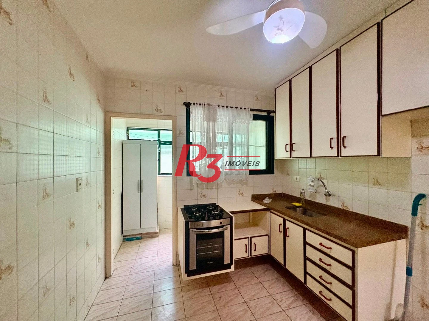 Apartamento com 2 dormitórios para alugar, 80 m² por R$ 3.500,00/mês - Campo Grande - Santos/SP